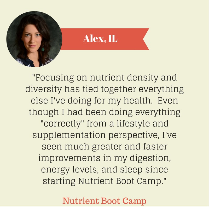Testimonial from Alex